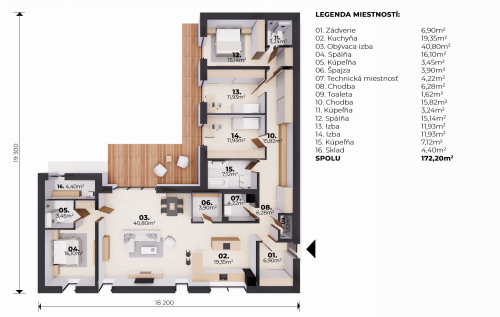 Bungalov NELA so zelenou strechou