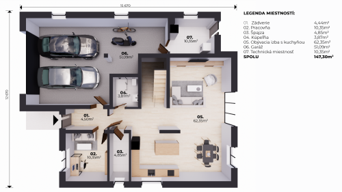 Poschodový dom TATIANA