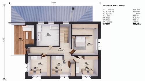 Poschodový dom TATIANA