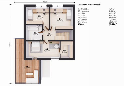 Poschodový rodinný dom ZOJA